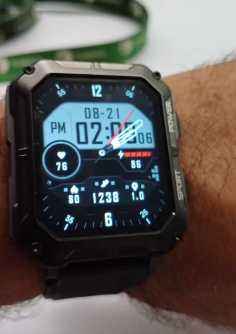 Customer photo review of The Indestructible Smartwatch