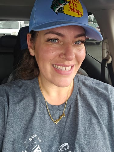 Customer photo review of Personalized Name Necklace