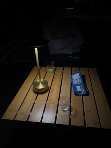 Customer photo review of Bordslampa Iron - Portabel - Batteridriven 4000 mAH