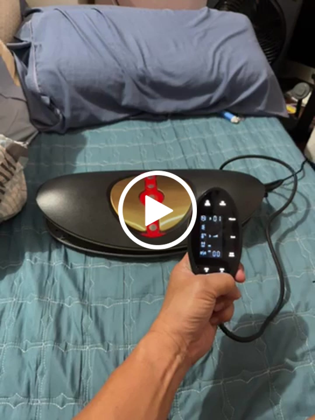 Customer video review of Lumbartrax Multifunctional Lumbar Traction Device