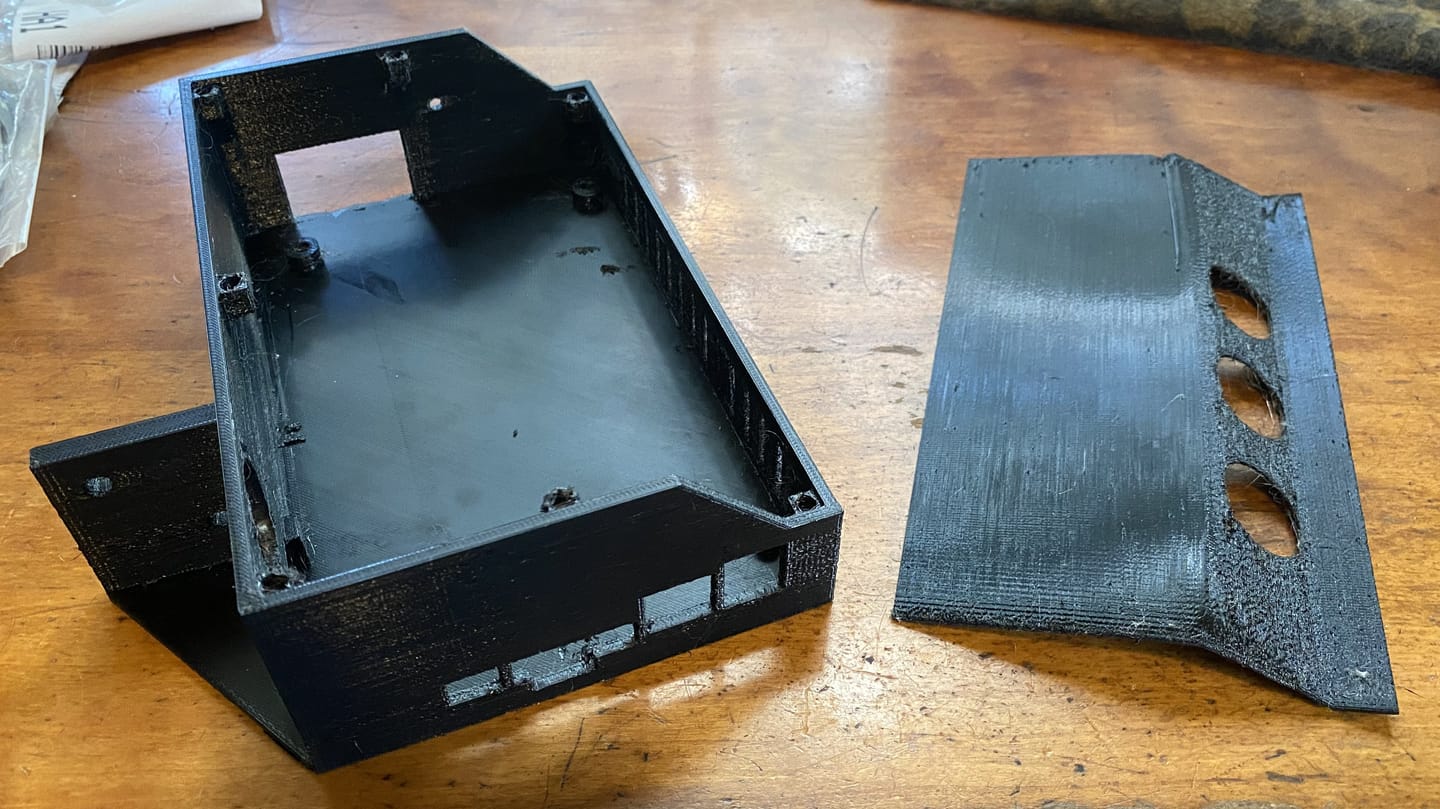 Customer photo review of Black PETG Filament 1.75mm 1kg