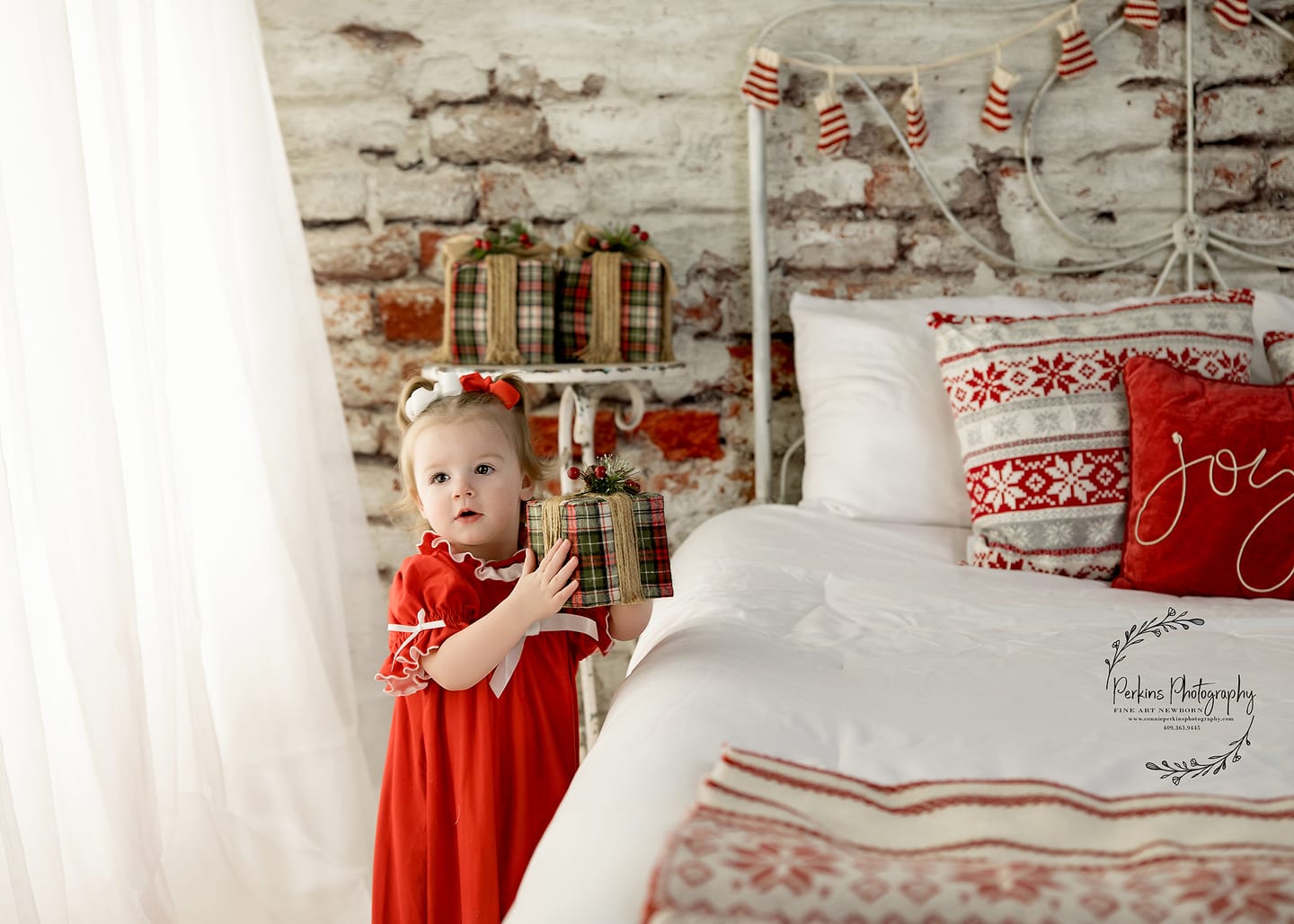 Customer photo review of The Original Clara Nutcracker Christmas Gown Short Sleeve in Red