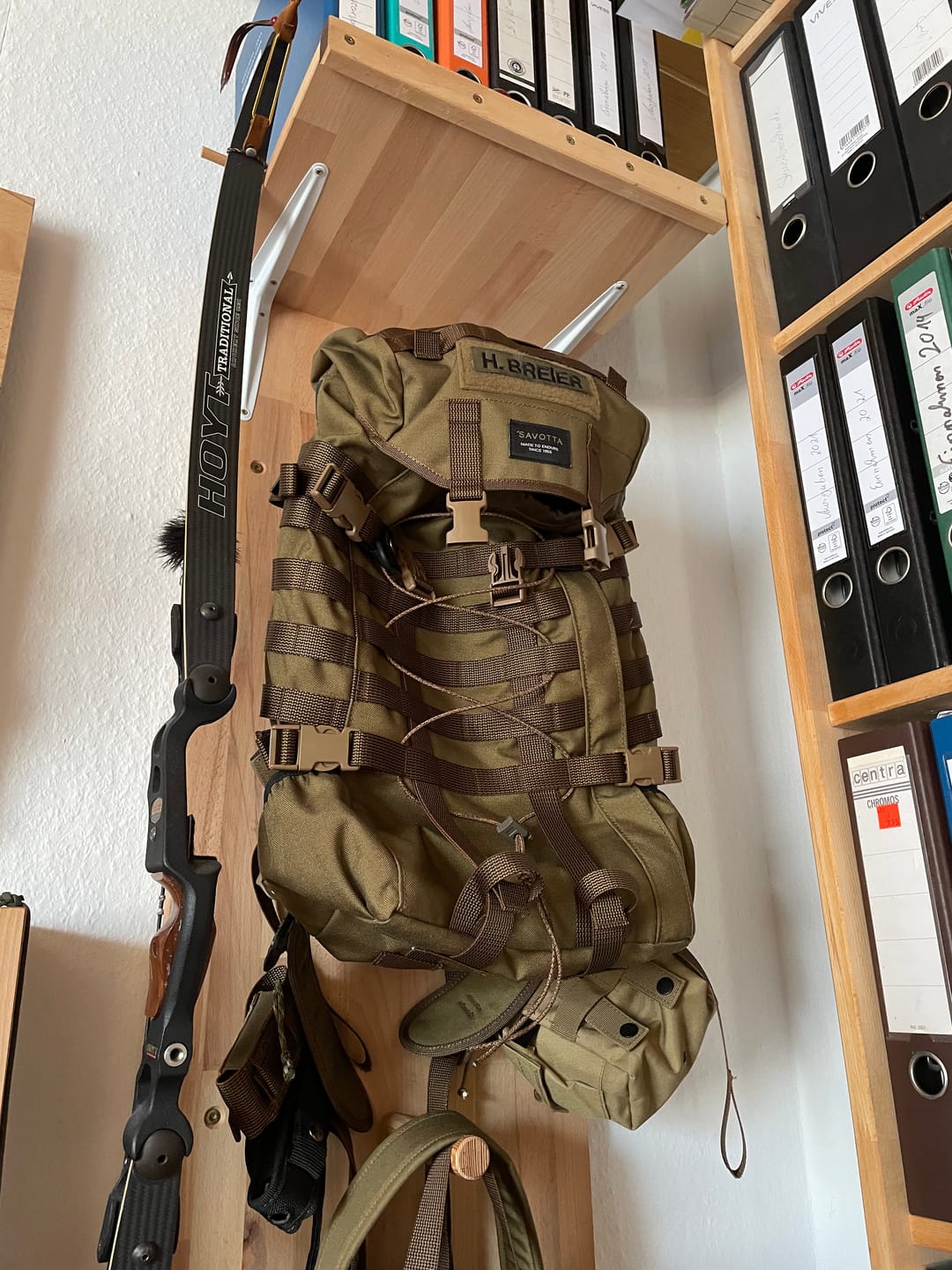 Customer photo review of Jääkäri M backpack