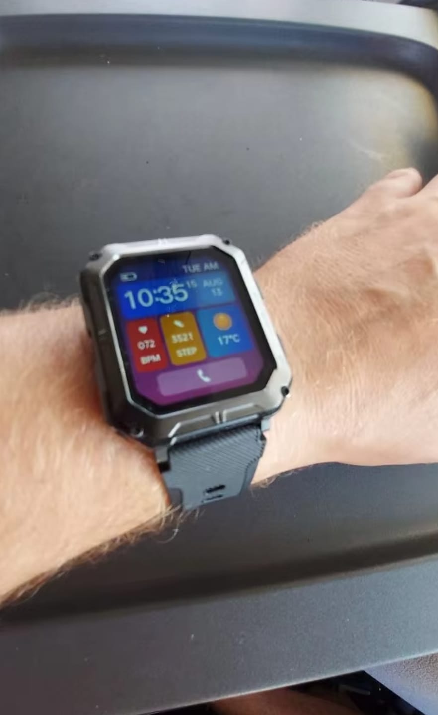 Customer photo review of The Indestructible Smartwatch