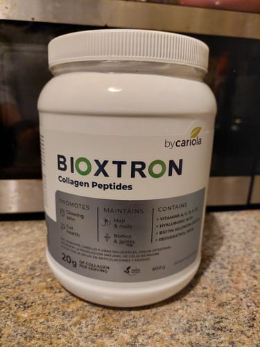 Customer photo review of Bioxtron | Collagen Peptides
