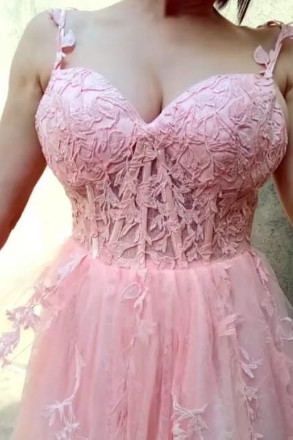 Customer photo review of Stilvolles  A-Linien Ballkleid - Sophie