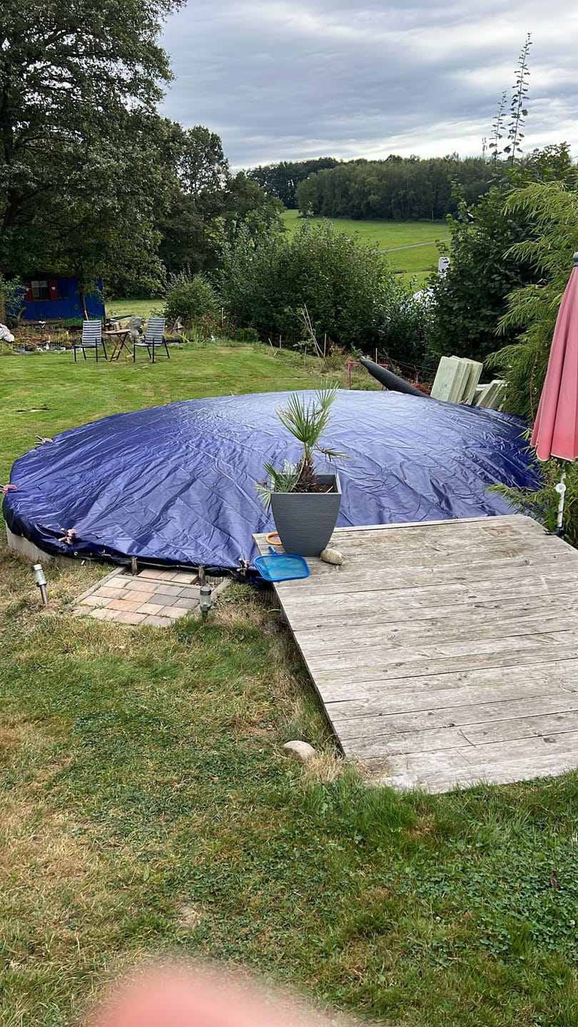 Customer photo review of Planenfux® Poolkissen XXL