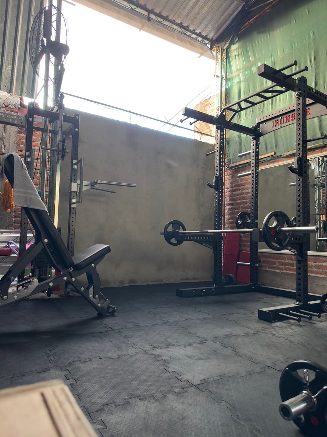 Customer photo review of IRONSIDE Power Rack MONSTER Series 2.0