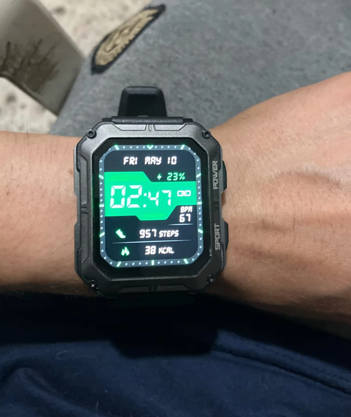 Customer photo review of The Indestructible Smartwatch
