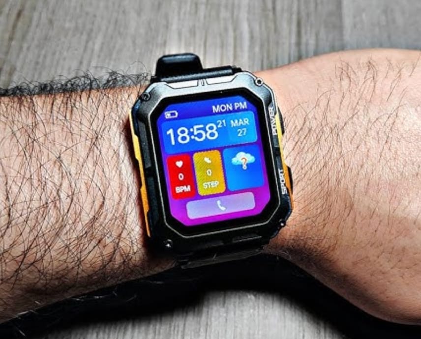 Customer photo review of The Indestructible Smartwatch