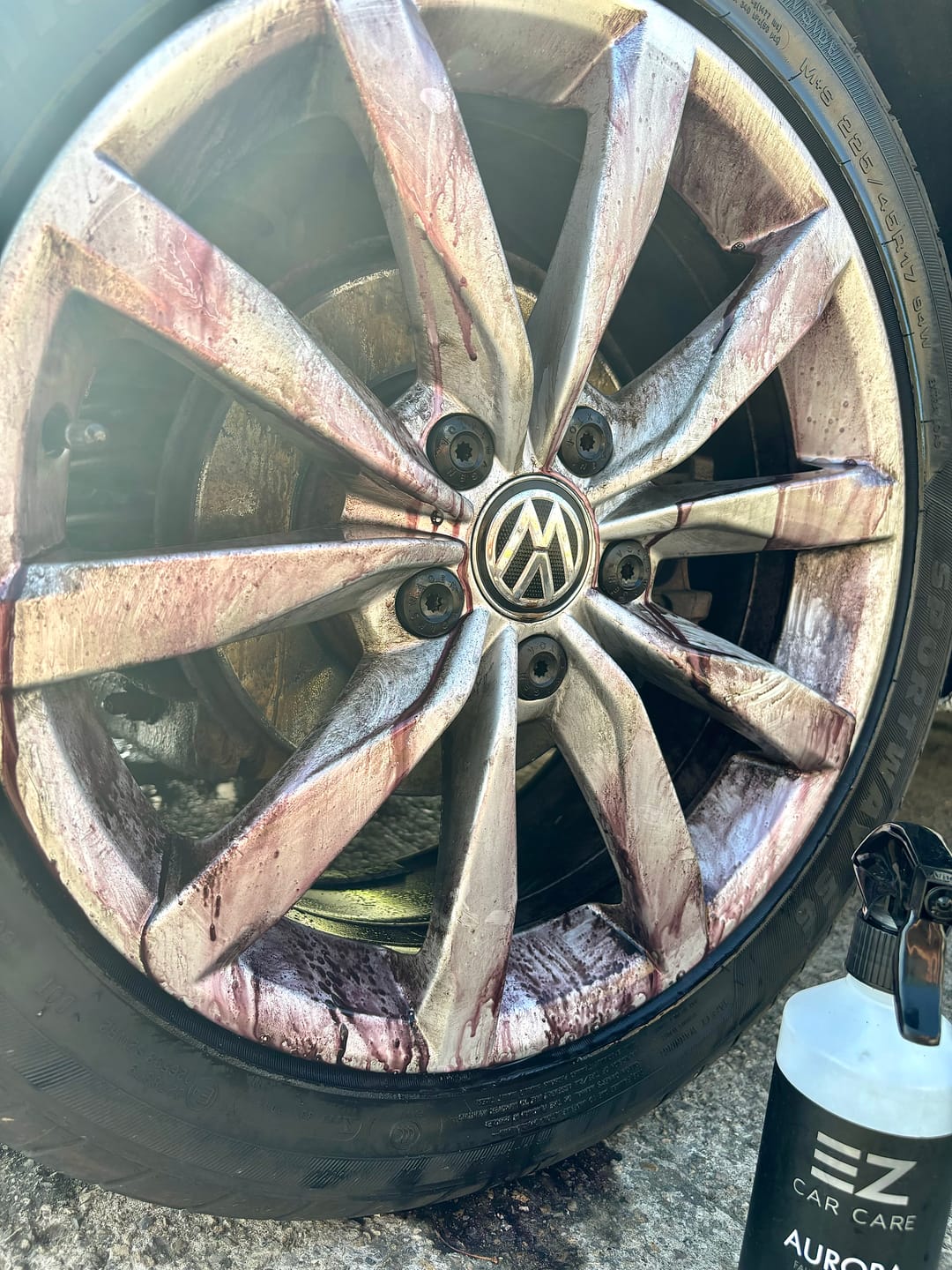Customer photo review of AURORA - ADVANCED FALLOUT REMOVER