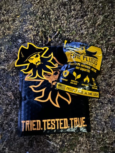 Customer photo review of Fire Plugs - Fire Starter Tinder