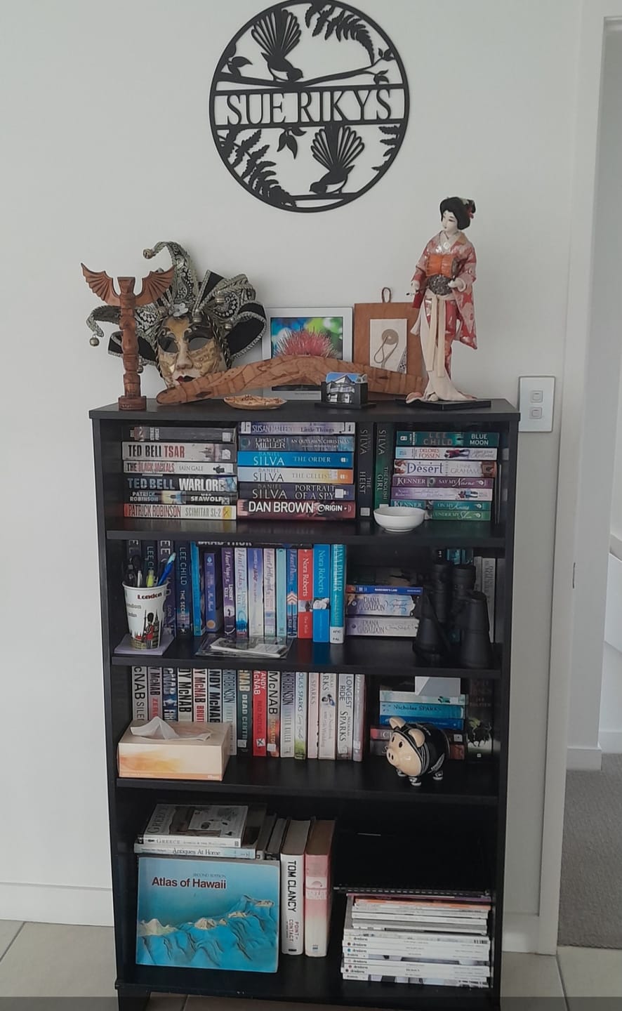 Customer photo review of Personalised Kiwiana Fantail Décor