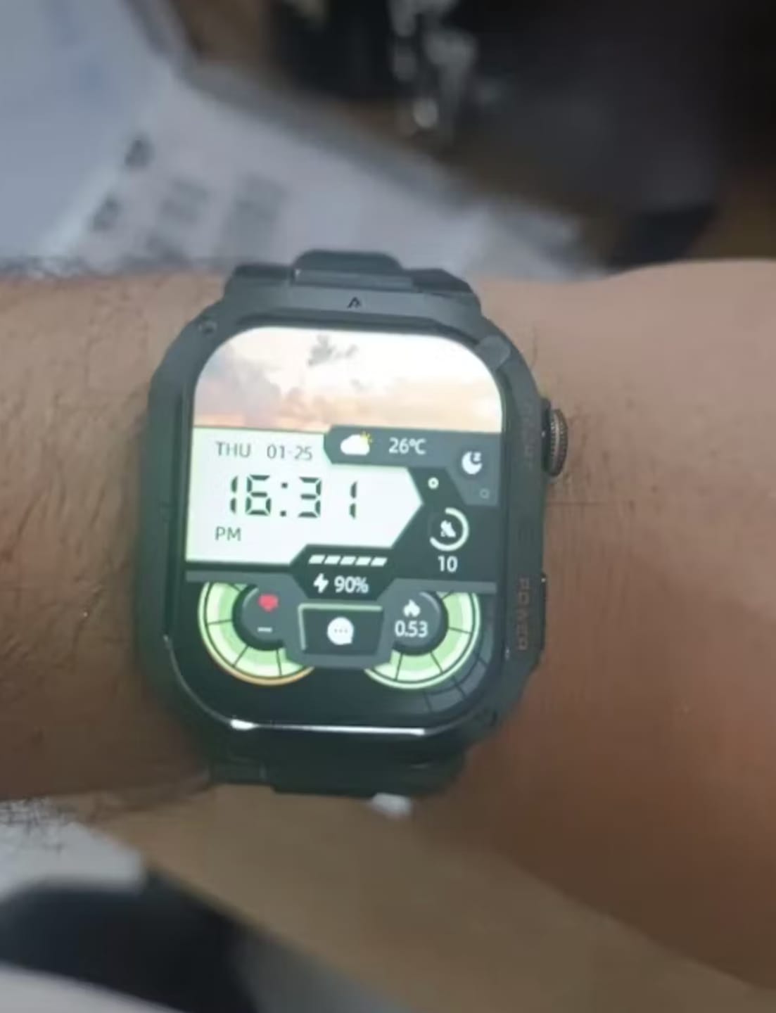 Customer photo review of Invictus Ultra Smartwatch