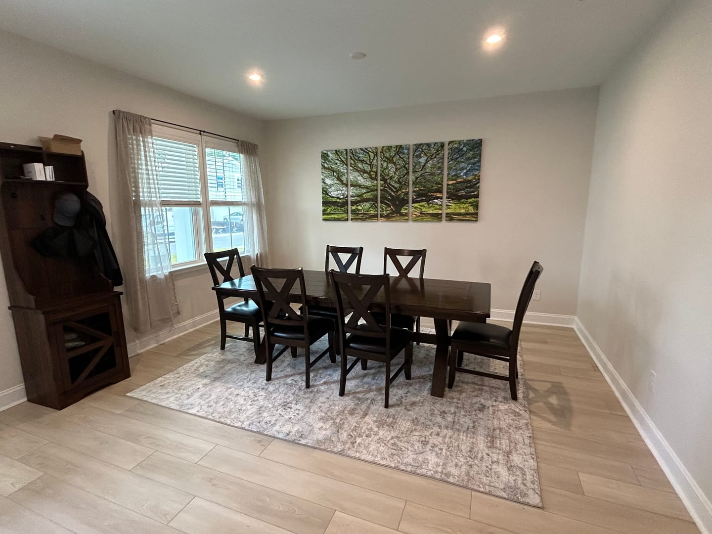 Customer photo review of Angel Oak Tree Wall Art Canvas Print, Multi Panel Wall Art, Ready to Hang Wall Art for Living Room