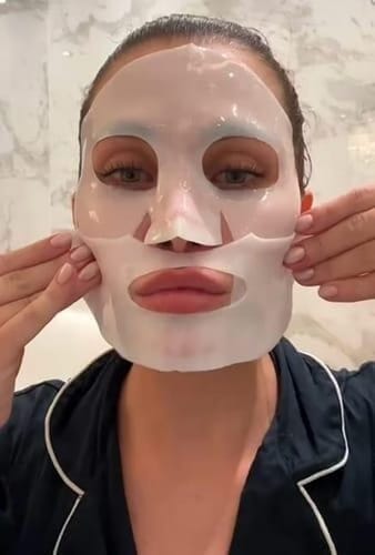 Customer photo review of Kollagen Boosting Maske