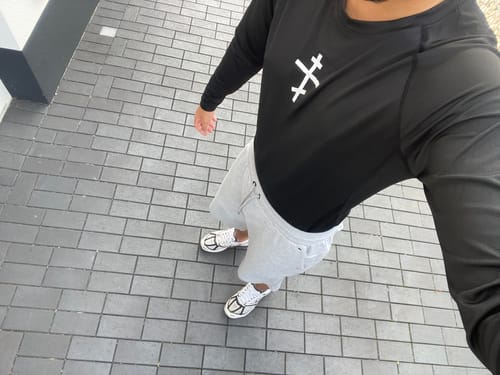 Customer photo review of Orthodox Cross Compression Long Sleeve