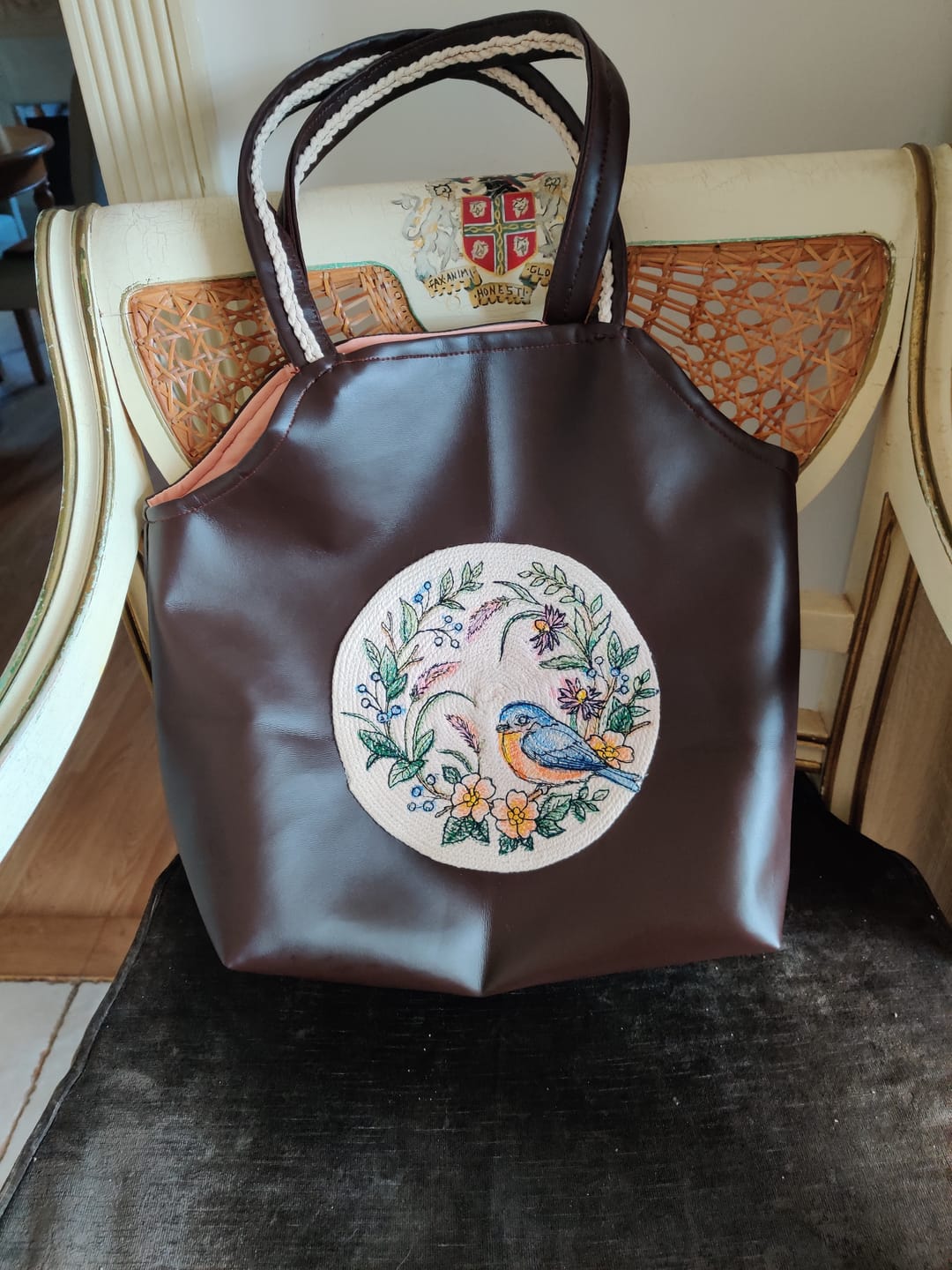 Customer photo review of 2 Metre Bag Wadding / Batting Bundle