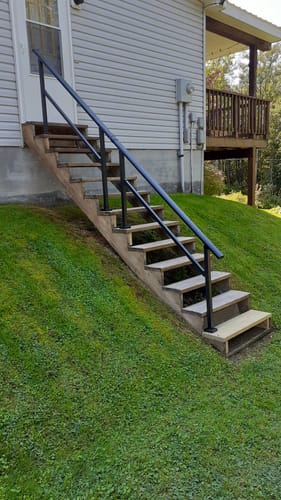 Customer photo review of Top Rail Oval Connectors - Pivot Able 180° Adjustable