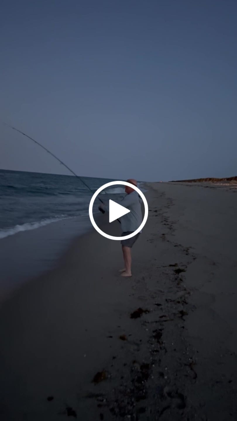 Customer video review of Travel Surf Rod