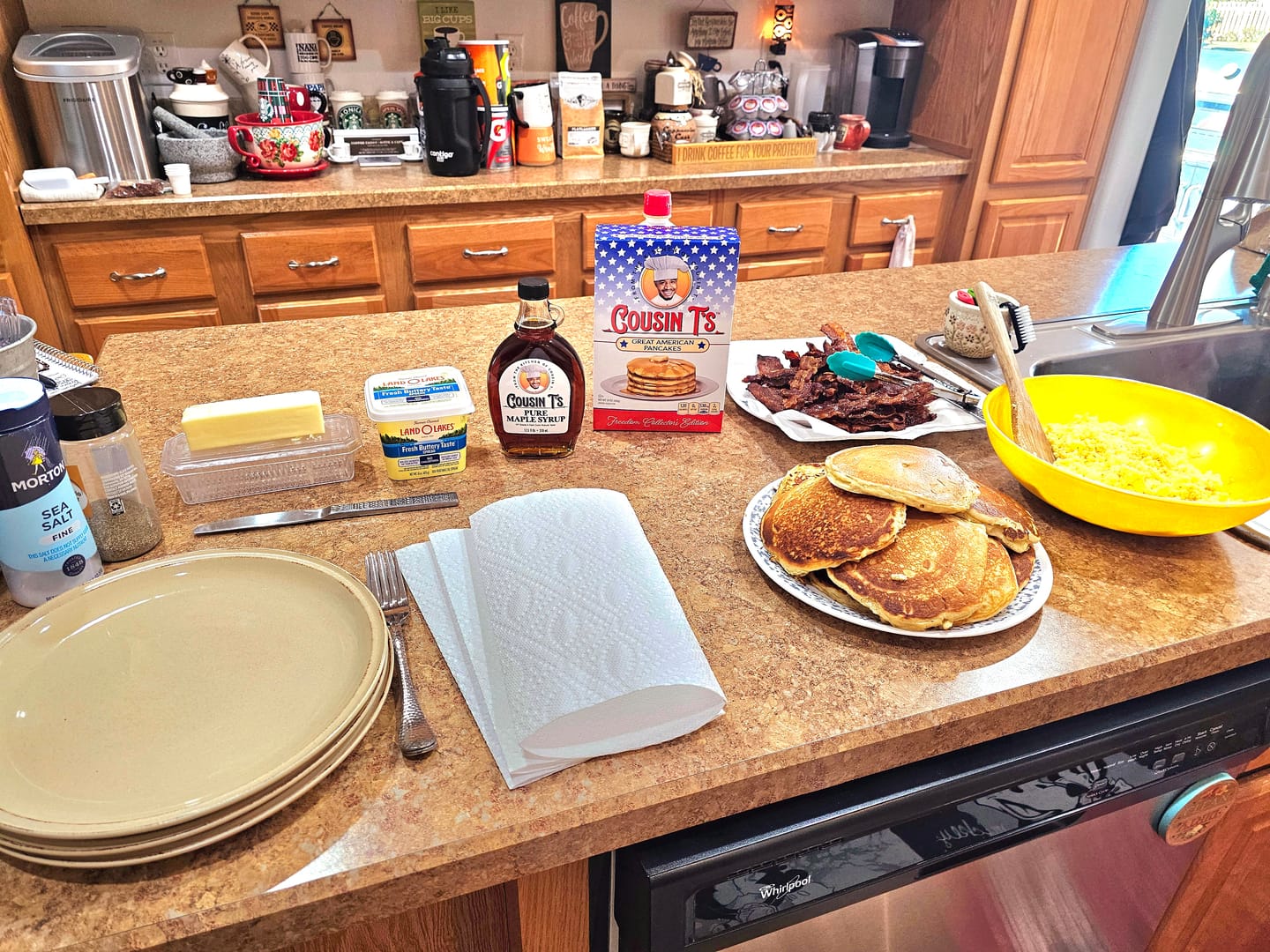Customer photo review of Cousin T's Pure Maple Syrup