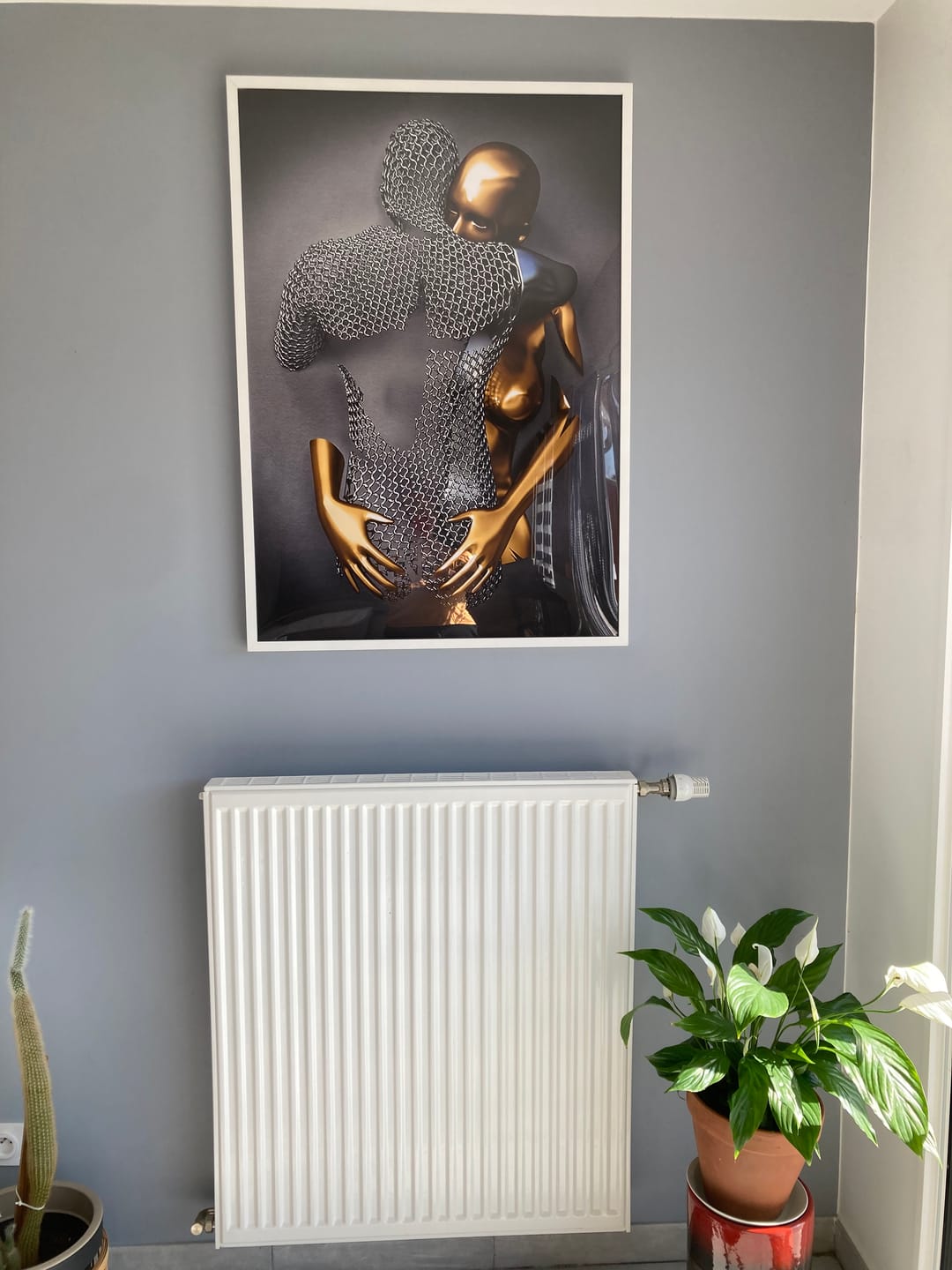 Customer photo review of Toile - Metal & Gold Love