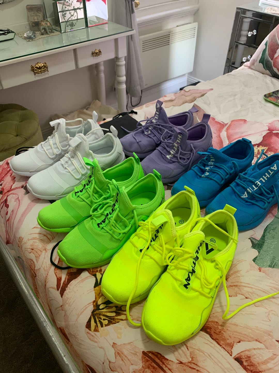 Customer photo review of ALTIS Yellow Sneakers