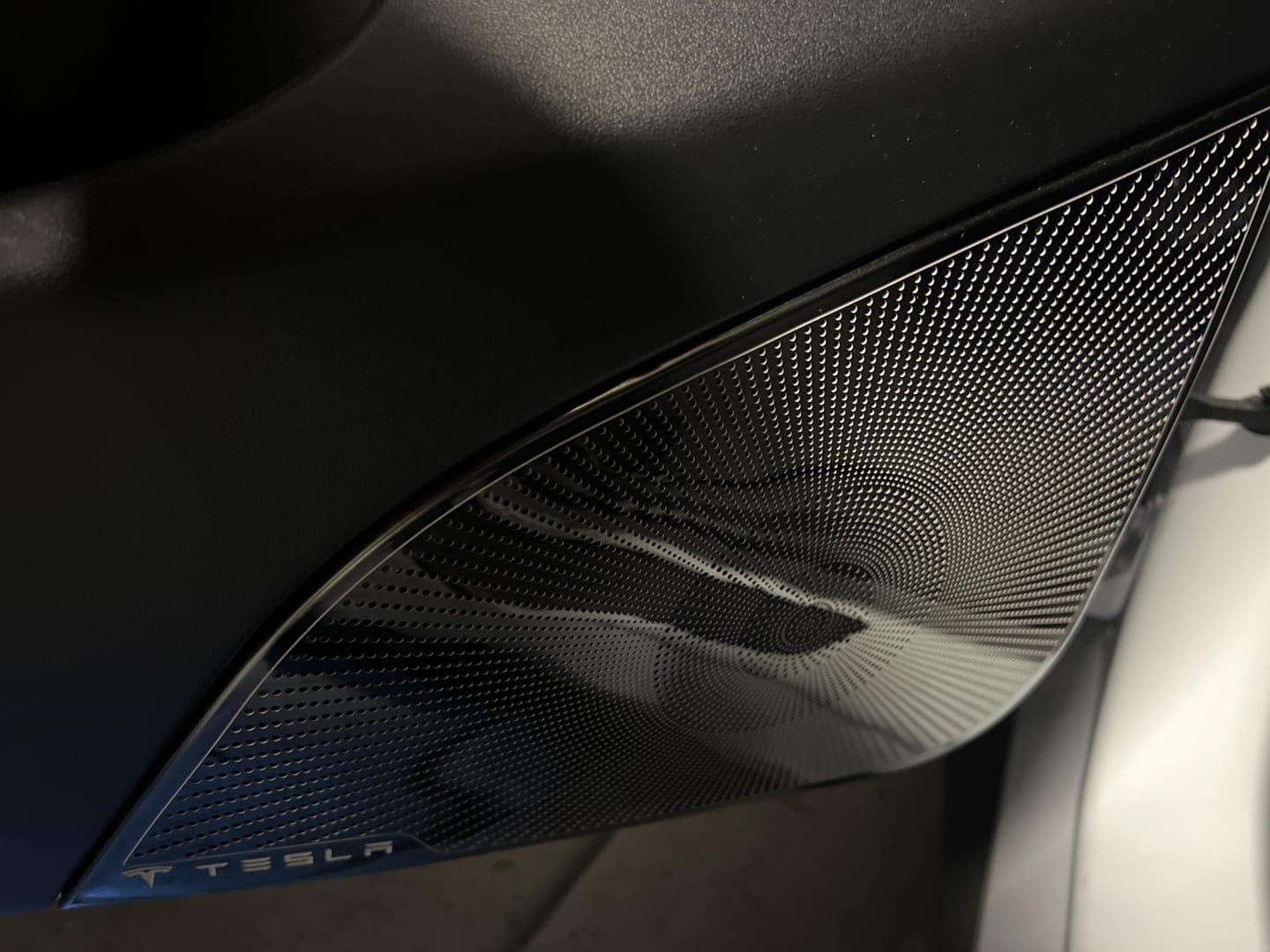 Customer photo review of EVAAM® Speaker Grill Covers for Model 3/Y Accessories (2017-2023)