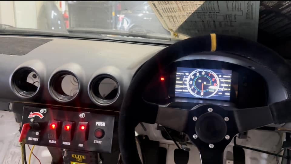 Customer photo review of Powertune Digital STANDALONE V5 Dash Bundle