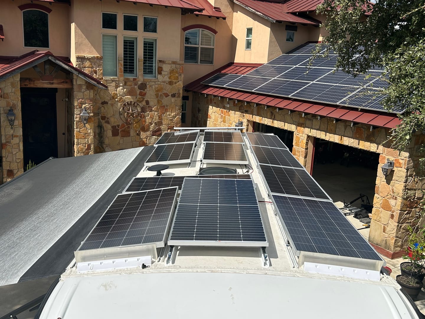 Customer photo review of MEGA 250 PRO | 250 Watt Monocrystalline Solar Panel | Best 24V Panel for RVs and Off-Grid | 25-Year Output Warranty | UL Certified | Choose Color Silver or Black