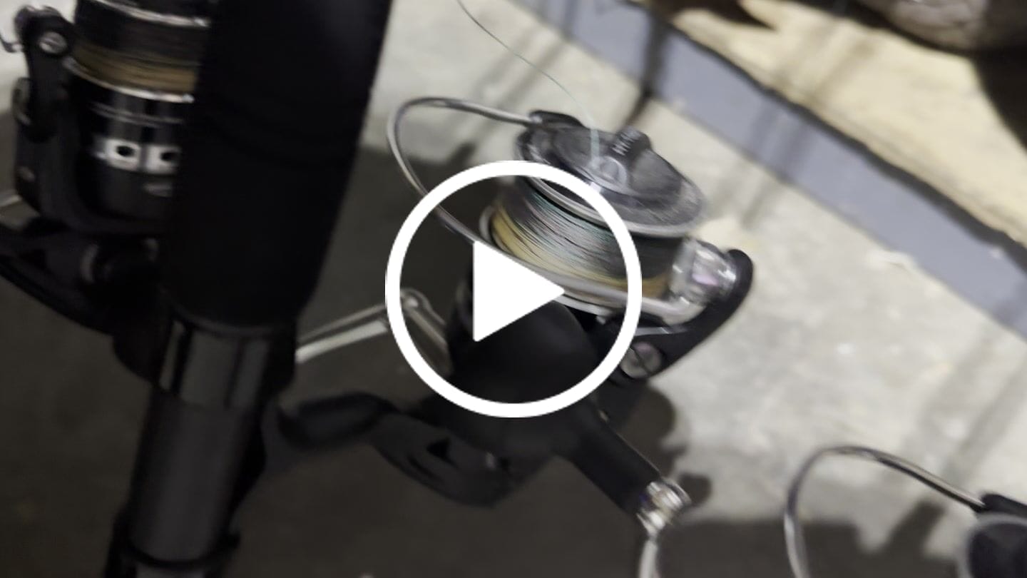 Customer video review of Blue Wave or Moss Camo 300-2000 Yard Spools