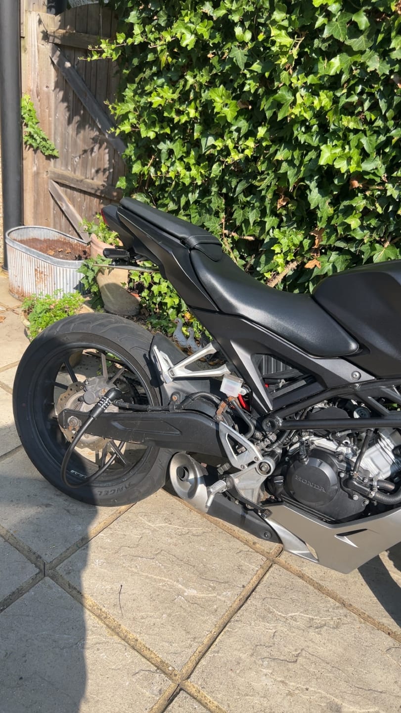 Customer photo review of Honda CB125R