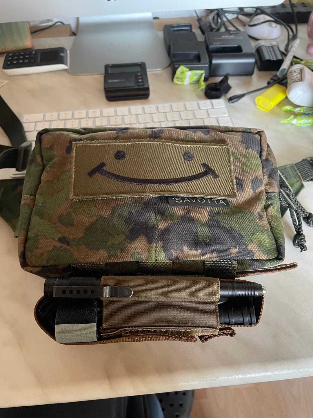 Customer photo review of Kukkaro hip pack
