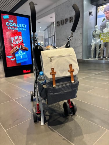 Customer photo review of LuxeLittleOne™ Luxury Baby Bag