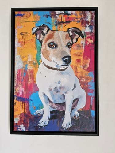 undefined review of Custom Pet Portrait - Basquiat Style image 1 out of 1