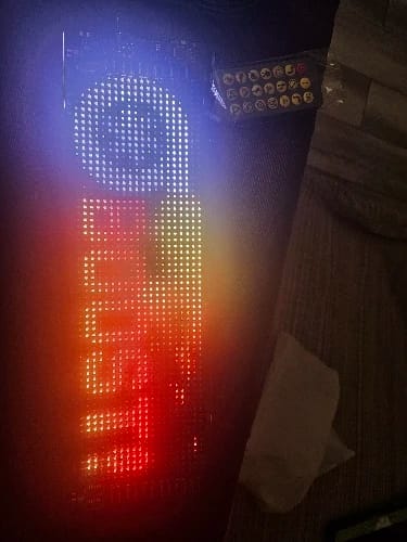 Customer photo review of Flexible LED Sticker Panel with Remote & App