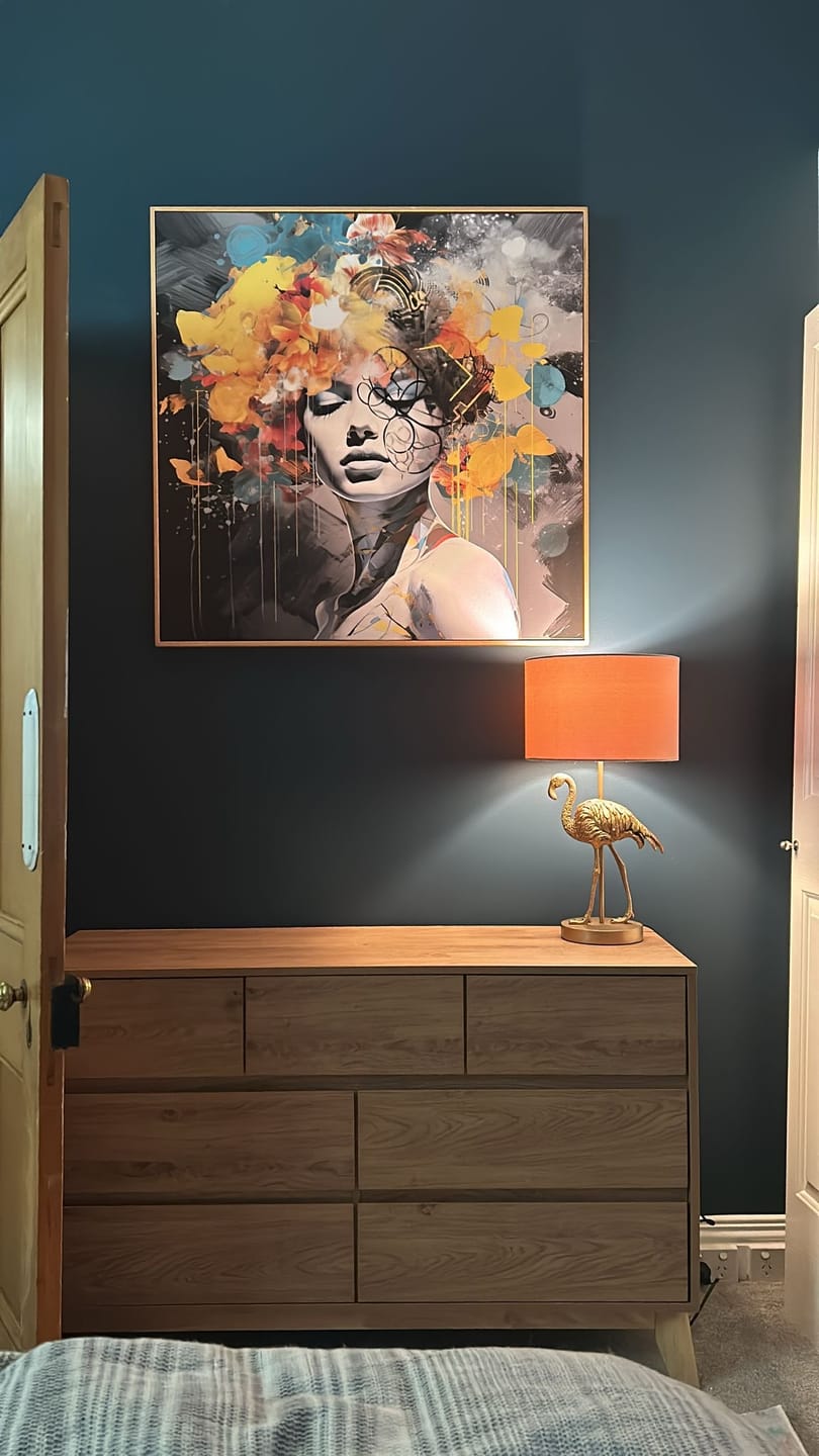 Customer photo review of TRANQUILITY CANVAS