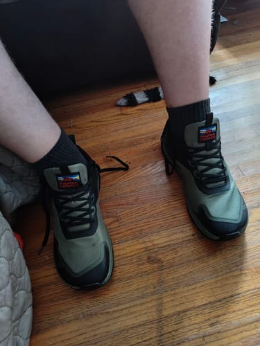 Customer photo review of Eclipse - Wide Toe Sneakers