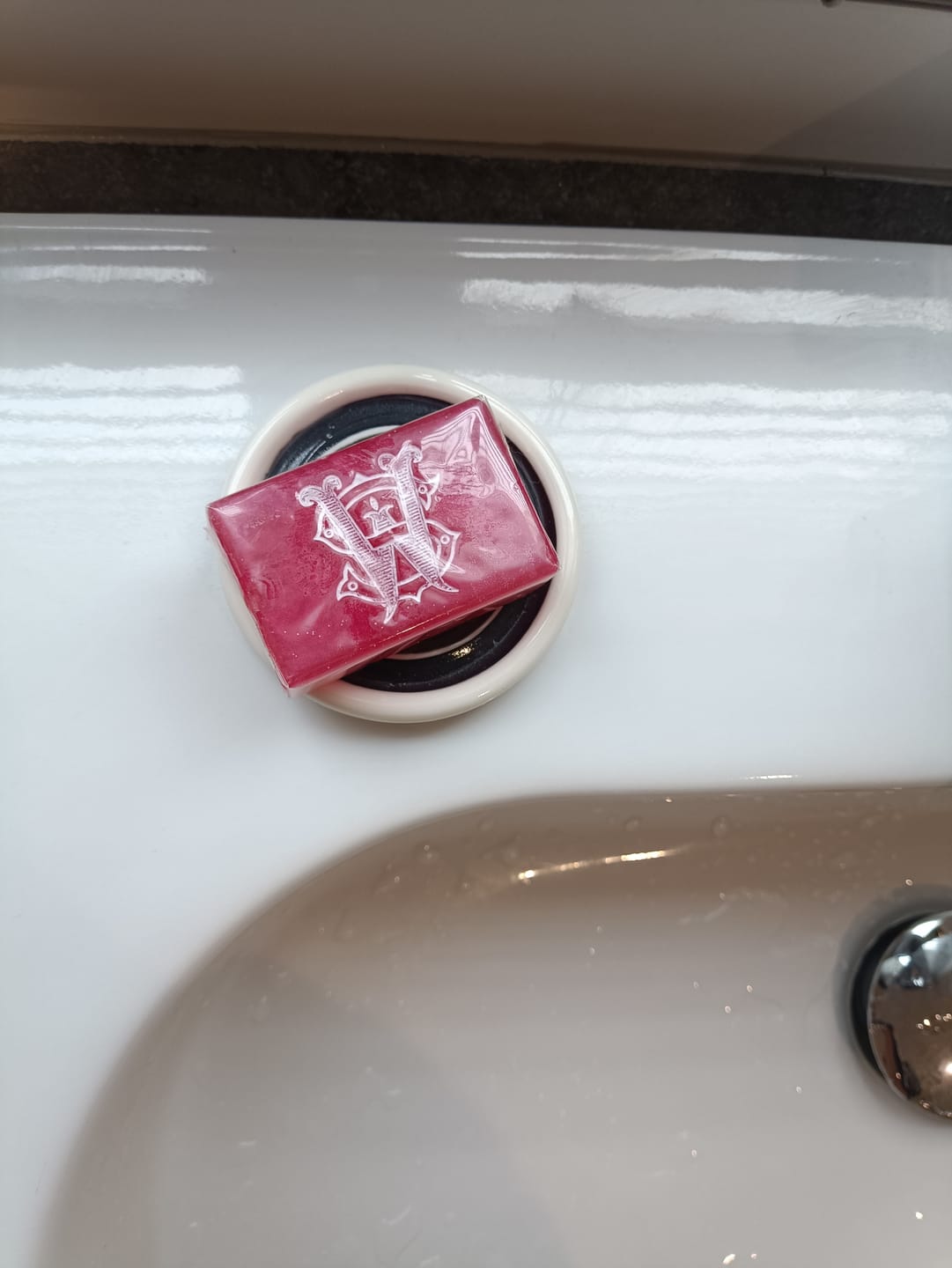 Customer photo review of Lovestory Perfume Infused Soap Bar