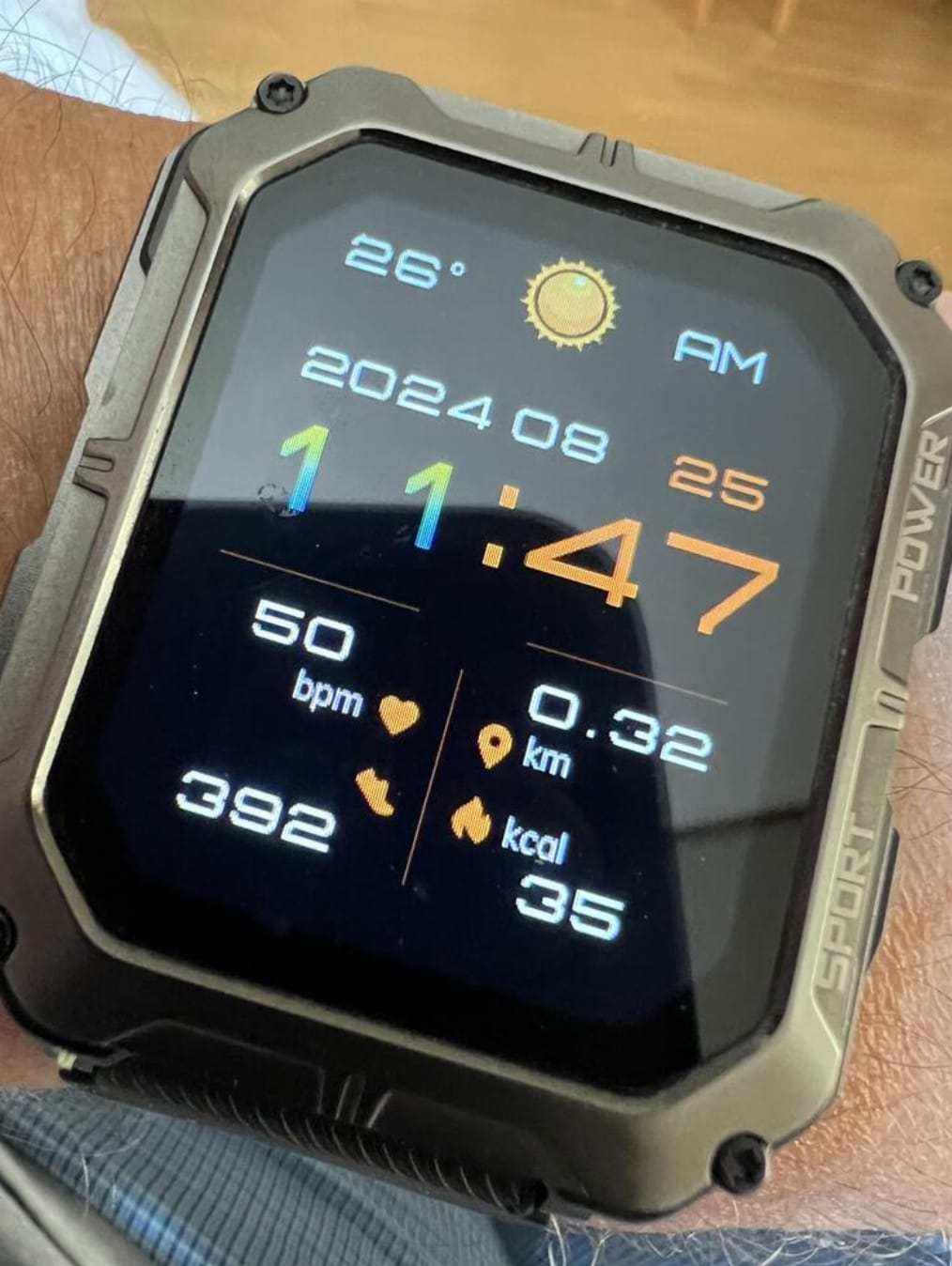 Customer photo review of The Indestructible Smartwatch