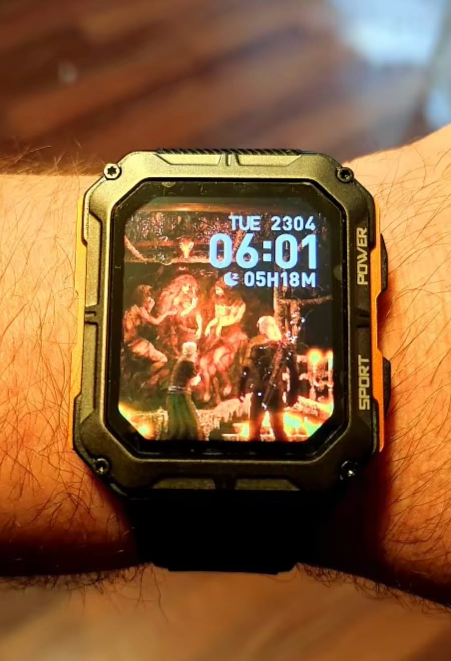 Customer photo review of The Indestructible Smartwatch