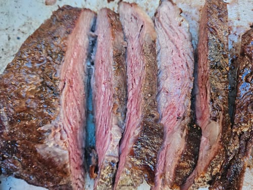Reseña con foto de un cliente sobre Arrachera de Falda (Vacío)