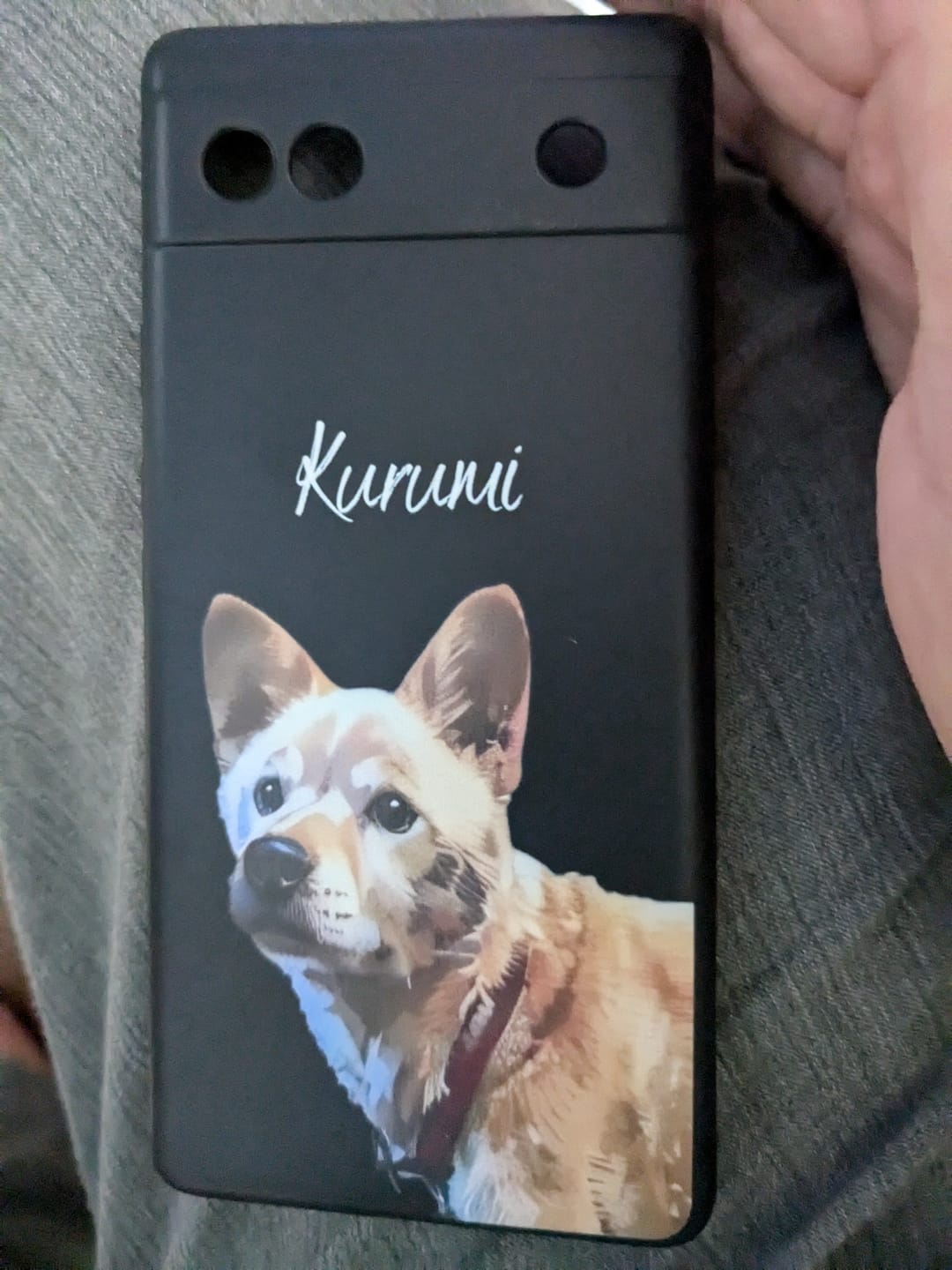 Customer photo review of ペットの写真で作るオリジナルユアフォトスマホケース02（iPhone,Android）