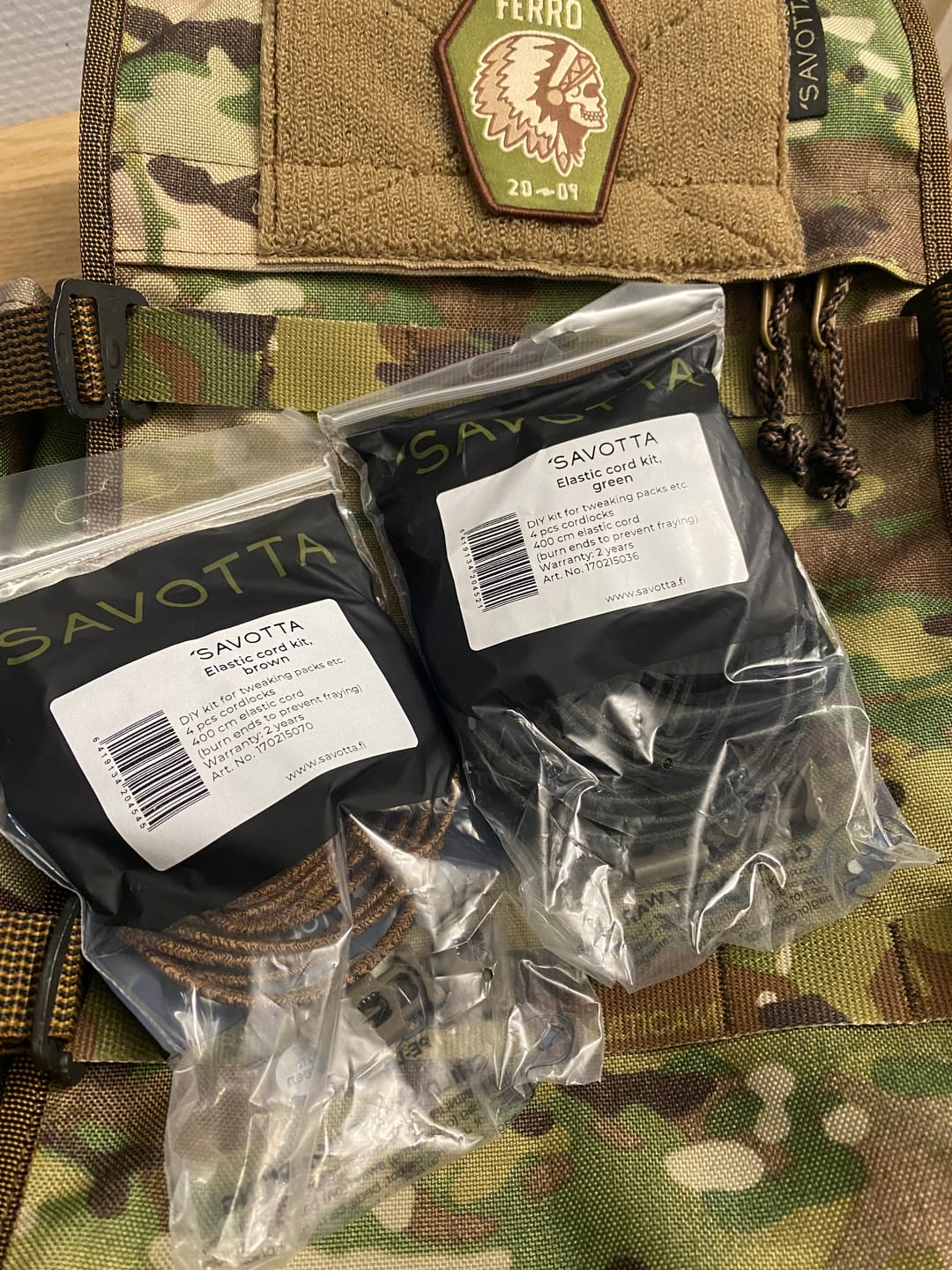 Customer photo review of Elastic cord kit