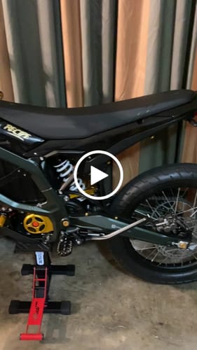 Customer video review of PSM Billet Aluminum Primary Pulley Motor Cover for Surron Ultra Bee