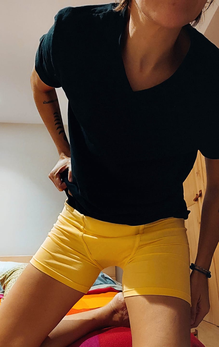 Customer photo review of Yellow Egg All-in-one Packing Boxers