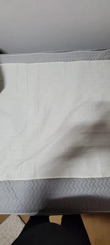 Customer photo review of PureGrounding® Organic Grounding Sheet