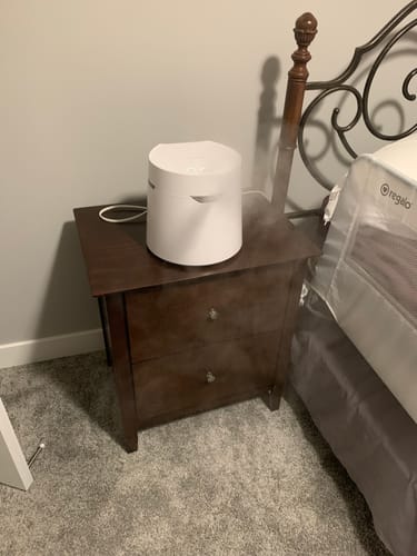 Customer photo review of Carepod One - Stainless Steel Humidifier