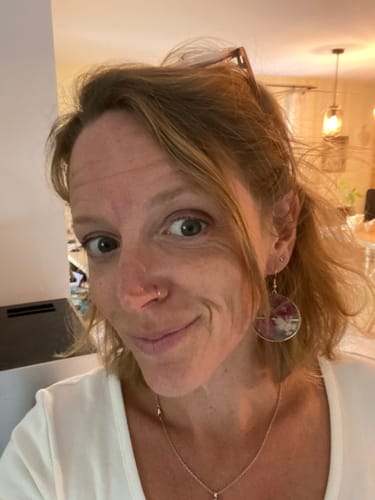 Customer photo review of Faux piercing Léa