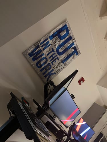 Customer photo review of Put In The Work - Sketch
